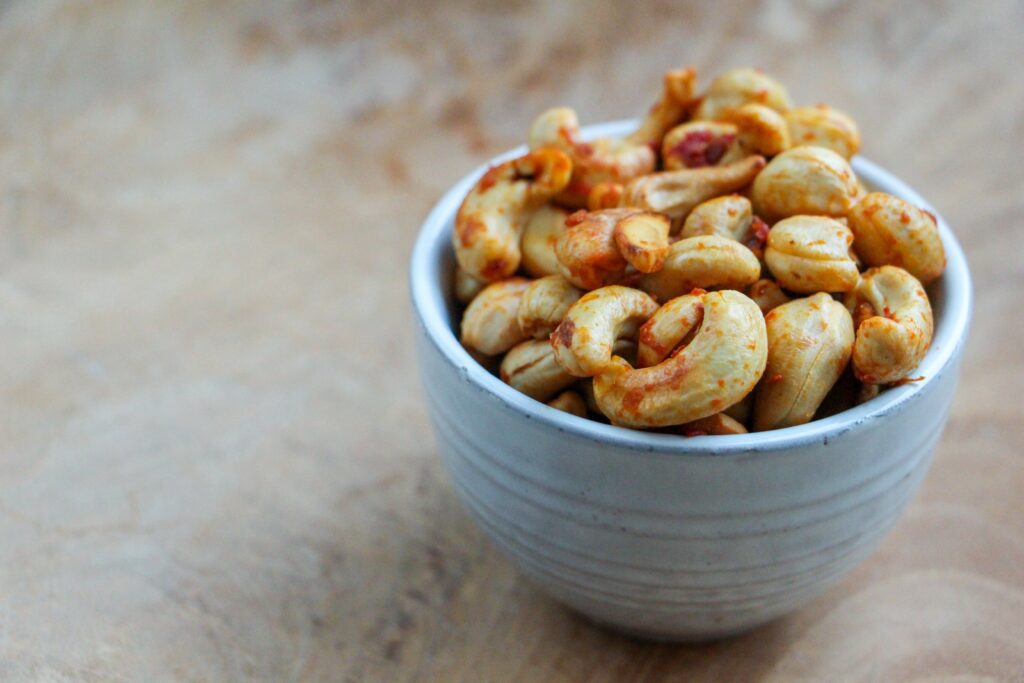 Cashewnoten met sambal