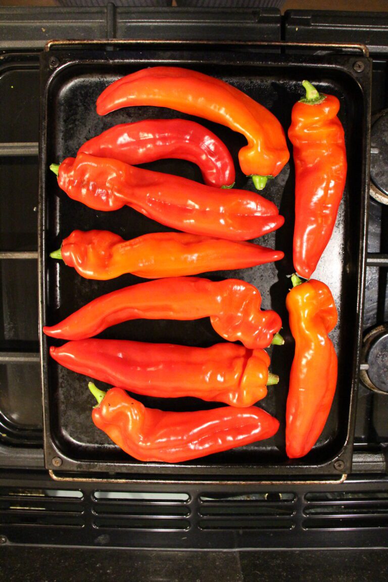 Saus van geroosterde paprika