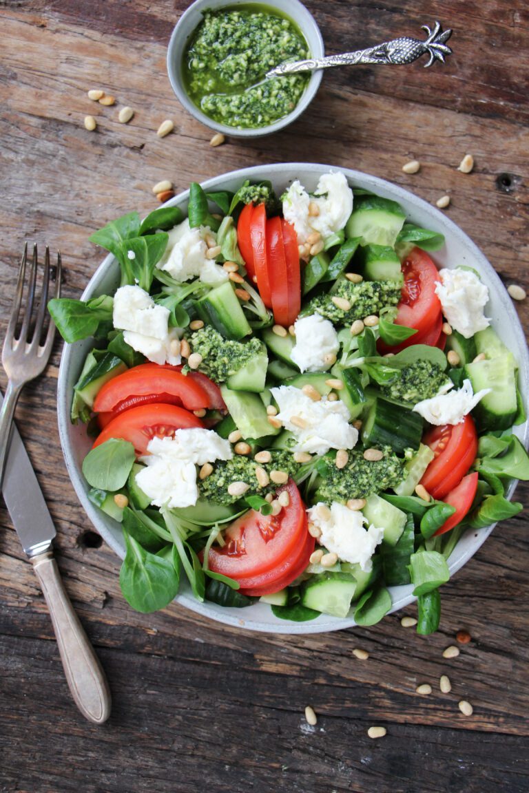 gezonde salades met weinig calorieën