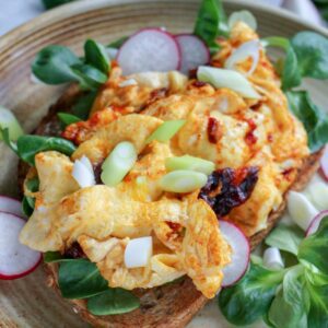 omelet met gochujang