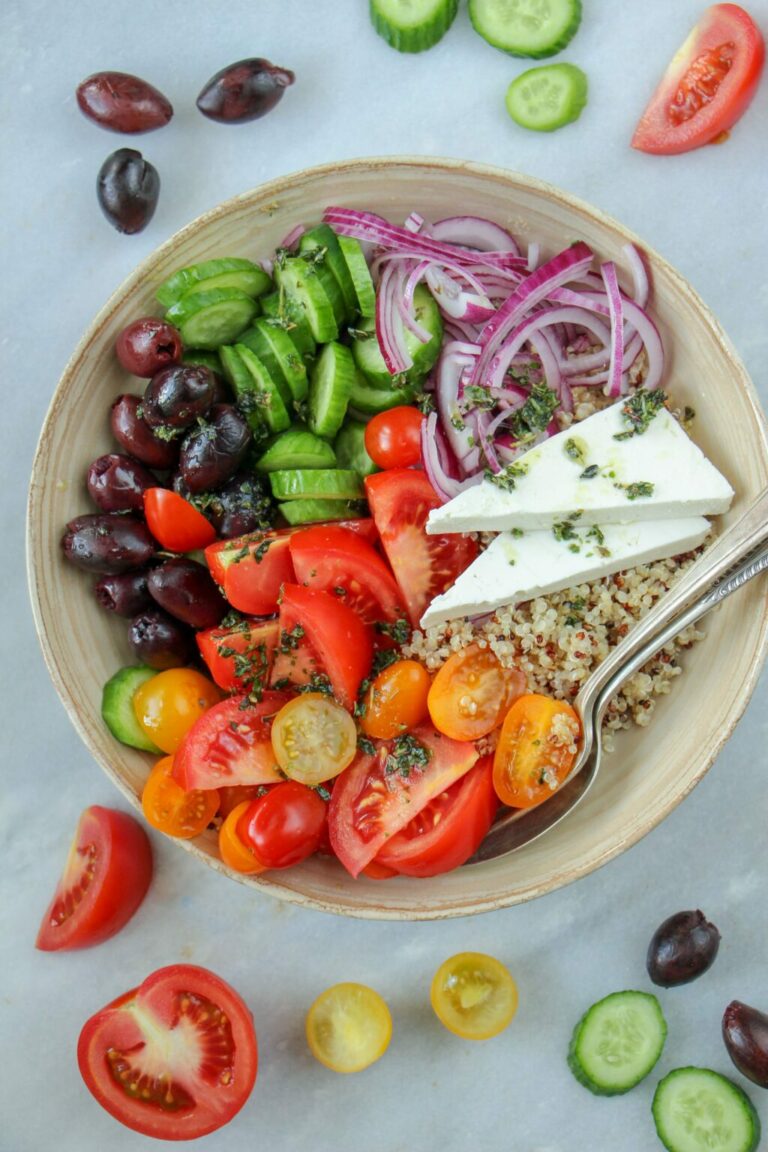 Gezonde dressing voor salade maken 4
