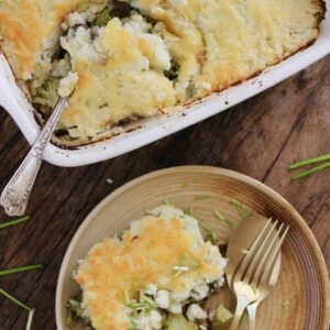 Ket bloemkool ovenschotel met gehakt