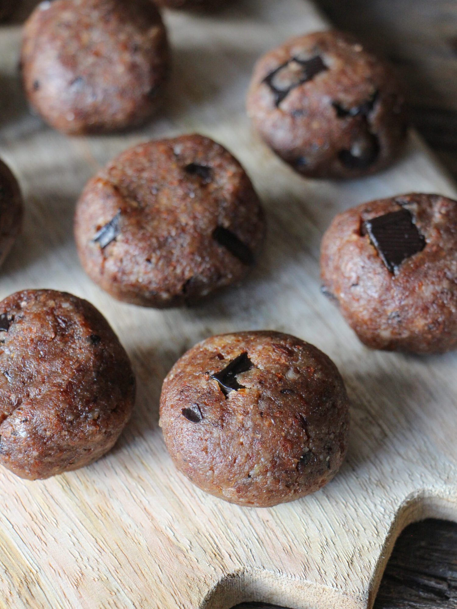 Amandelballetjes met chocolade chips