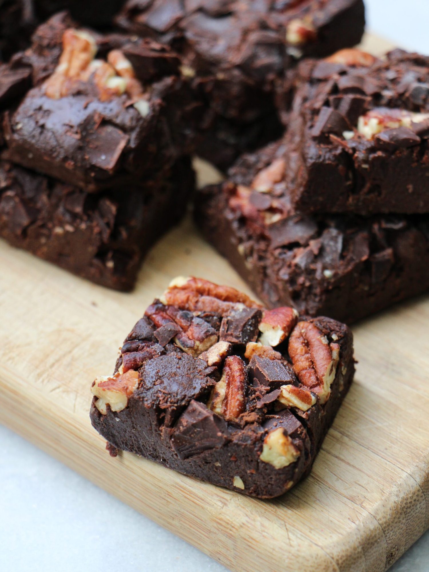 Chocolade fudge van avocado