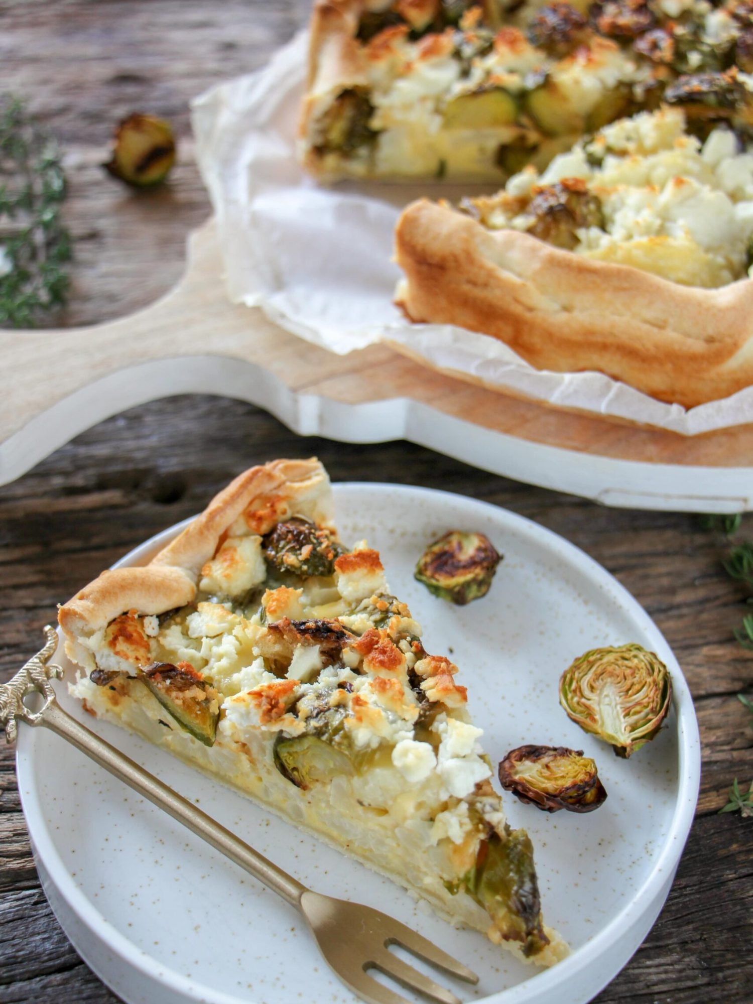 Makkelijke vegetarische recepten Quiche zonder bladerdeeg met bloemkool