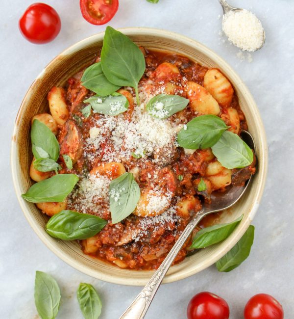 Makkelijke vegetarische recepten avondeten Lekker en simpel eenpansgerecht met gnocchi