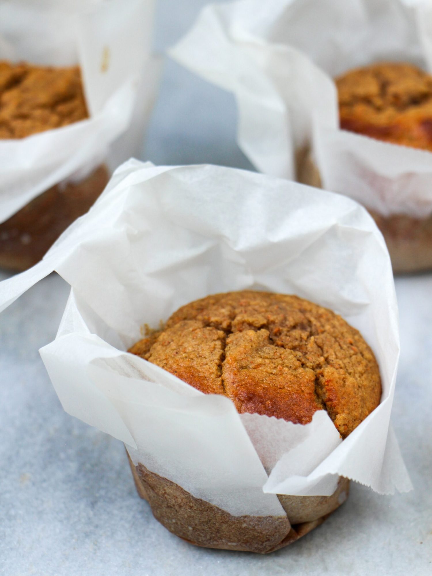Muffins met wortel