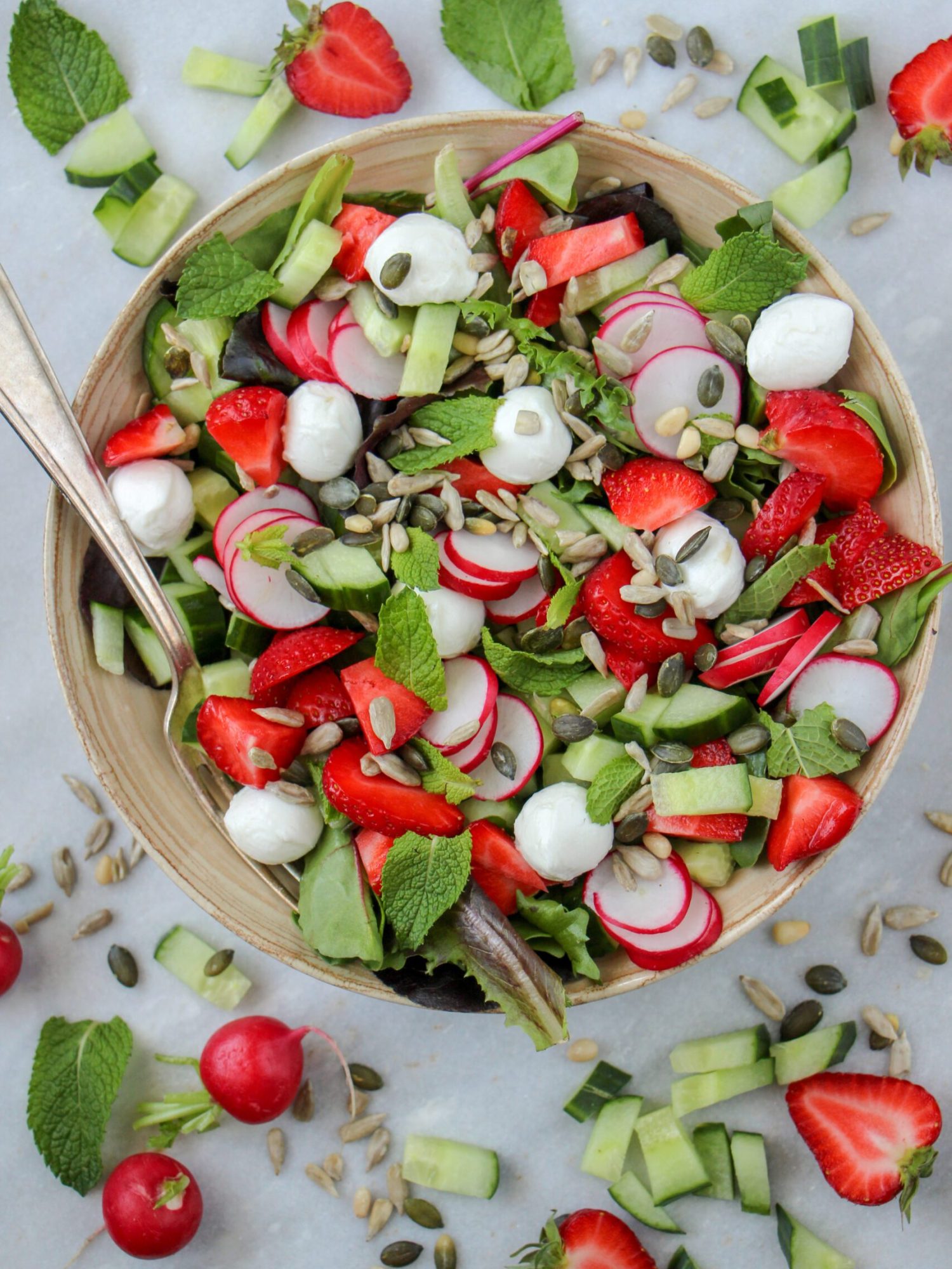 gezonde salades met weinig calorieën