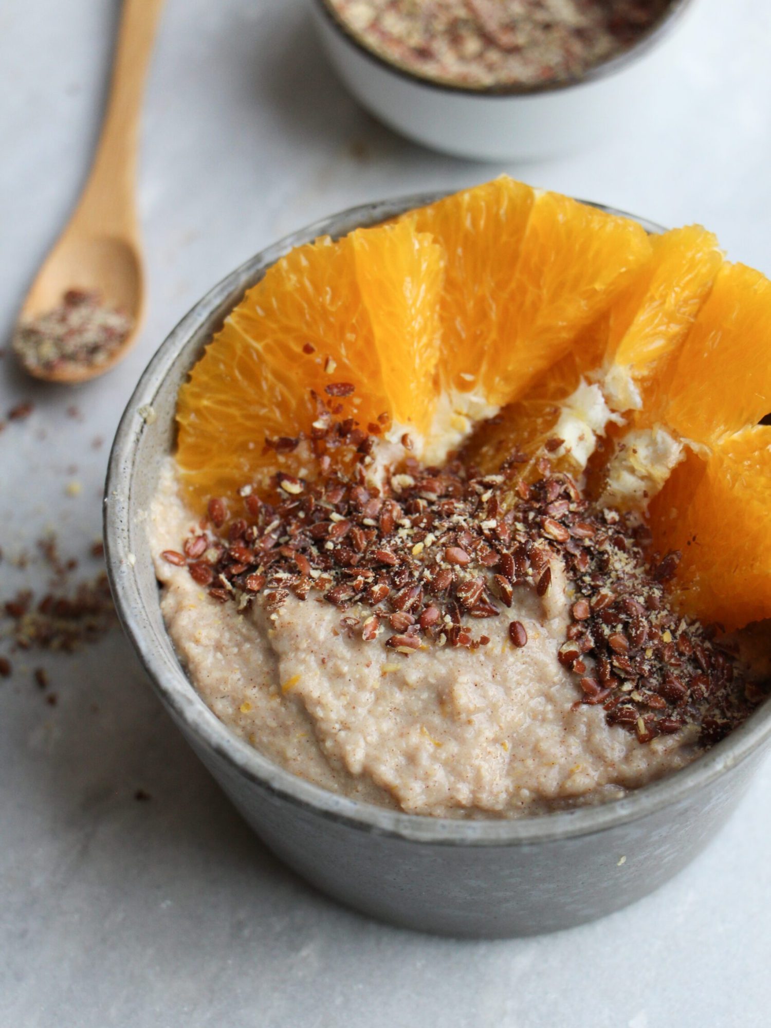 Teff met sinaasappel en koekkruiden (gluten en lactose vrij)