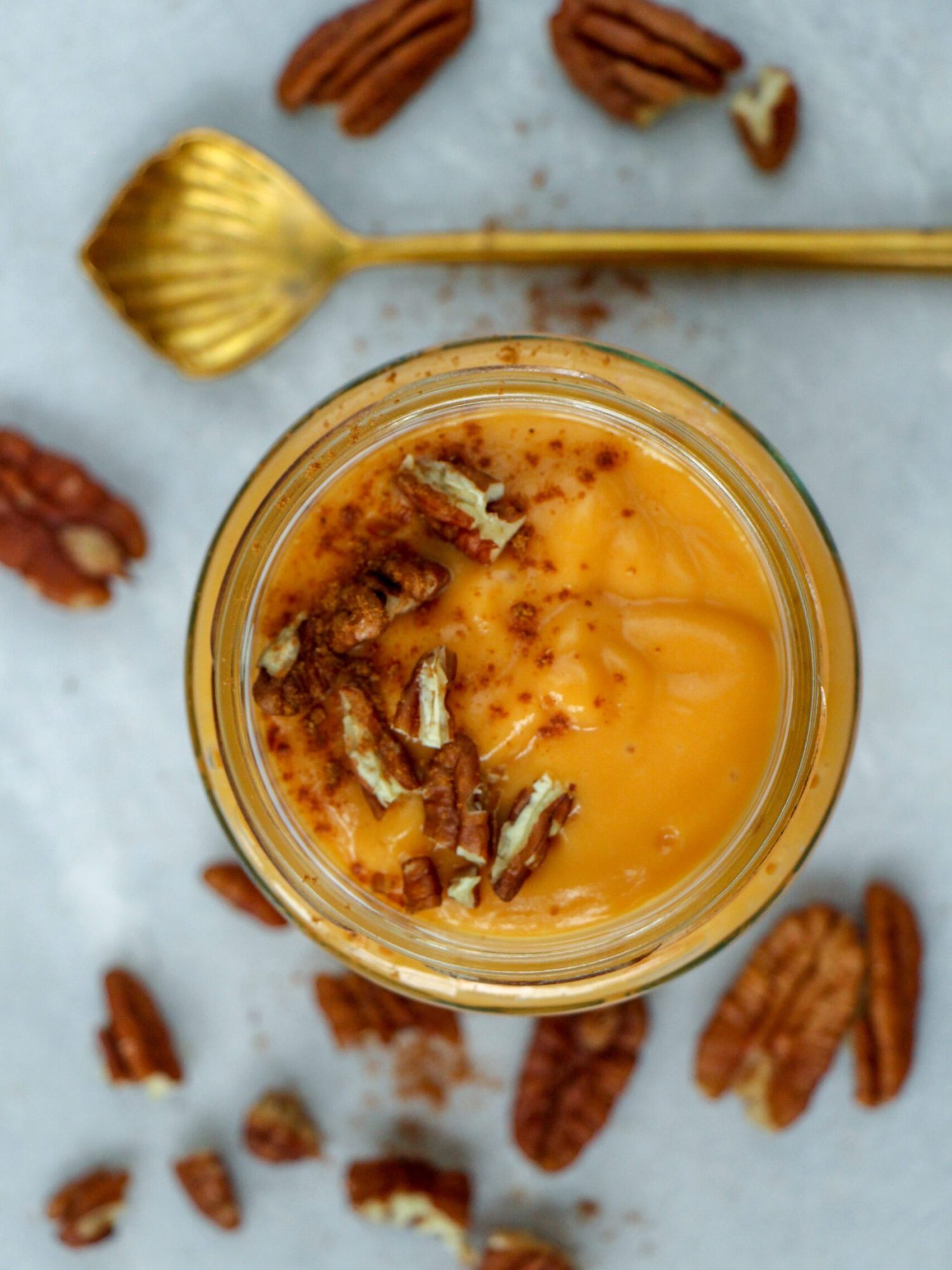 Zoete aardappel smoothie