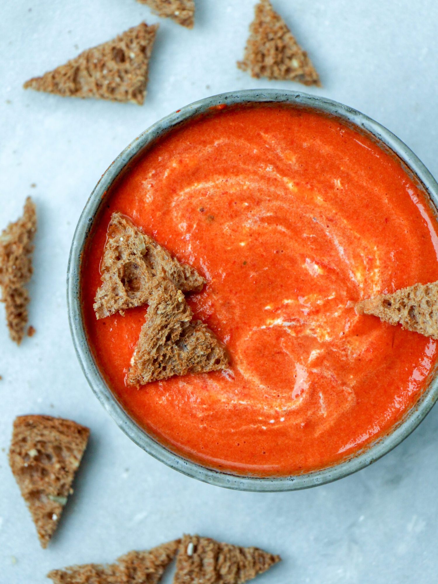Saus van geroosterde paprika